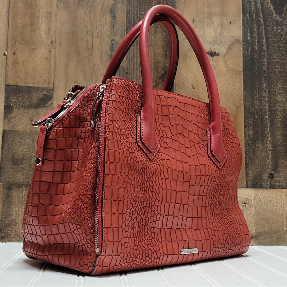 Rebecca minkoff patent leather tote